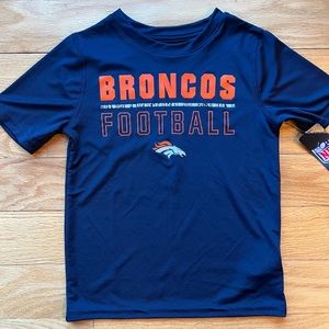 Number 1 Seed in the AFC!! 
Kids Denver Broncos official NFL shirt, size 5/6